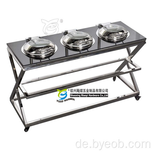 Mobile Table Chafing Dish mit Heizung